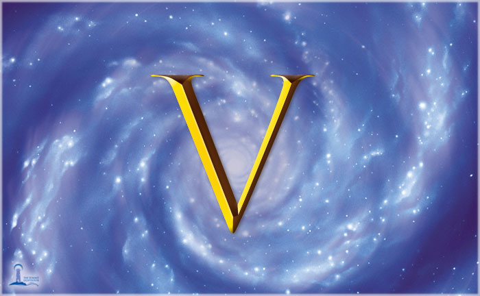 La V representa la Victoria