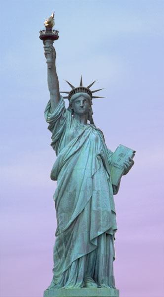 estatua de la Diosa de la libertad